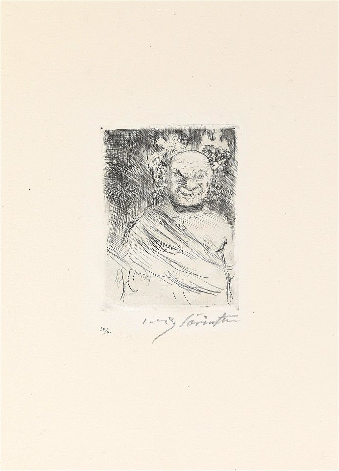 Lovis Corinth Gastmahl des Trimalchio 08