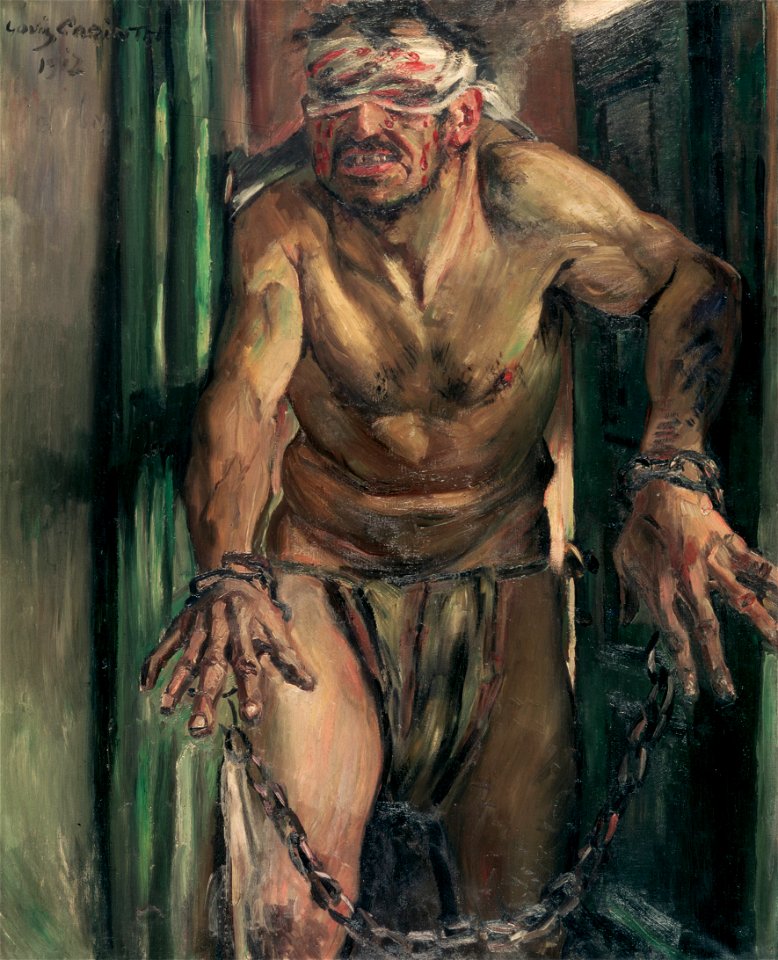Lovis Corinth - Der geblendete Simson - Google Art Project