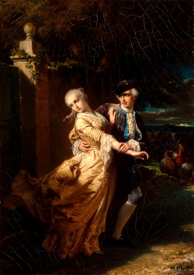 Lovelace Abducting Clarissa Harlowe