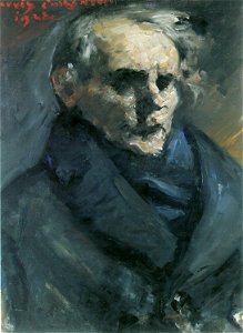 Lovis Corinth Porträt des Malers Bernt Grönvolt 1923