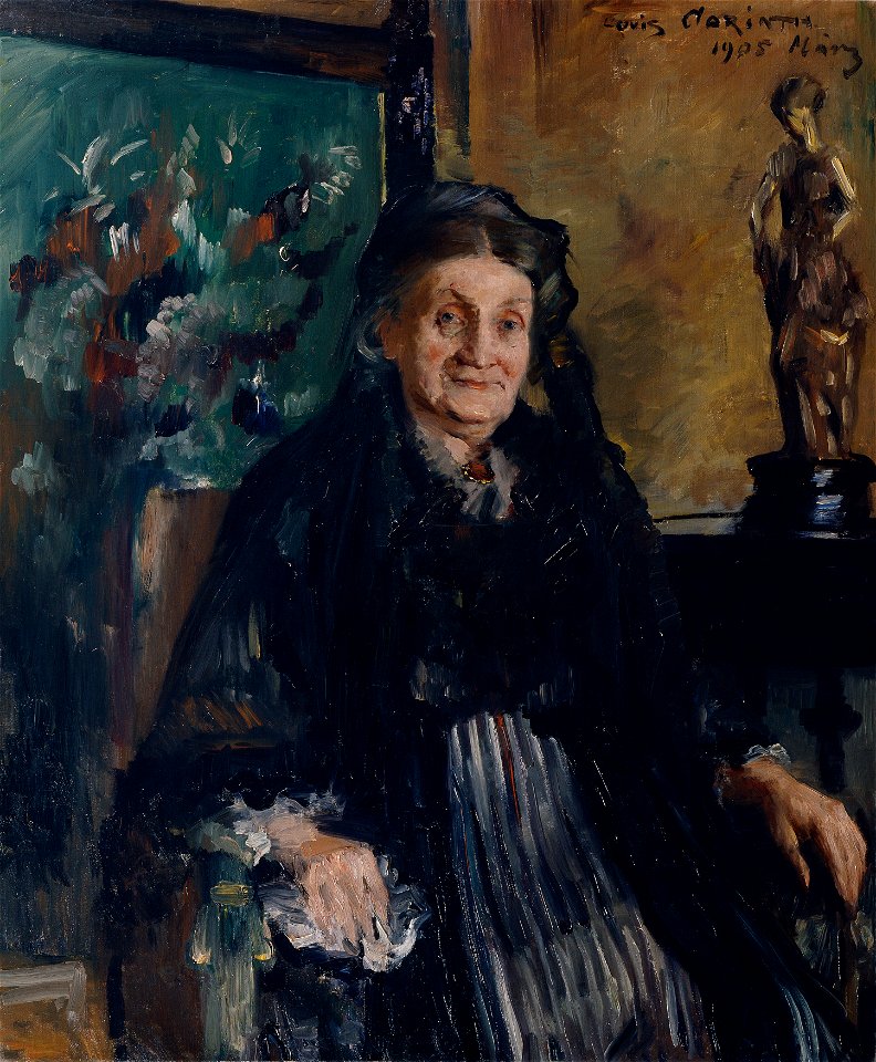 Lovis Corinth - Frau Marie Moll - 3915 - Österreichische Galerie Belvedere
