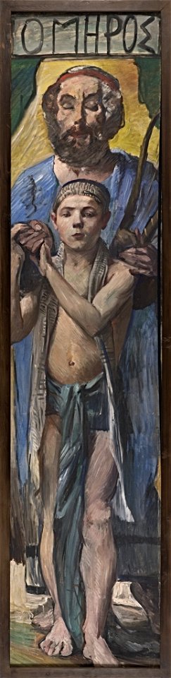 Lovis Corinth - Wandschmuck der Villa Katzenellenbogen (Homer). Gemäldezyklus von insgesamt 11 Bildern - BG-M 2302-80-4-6 - Berlinische Galerie