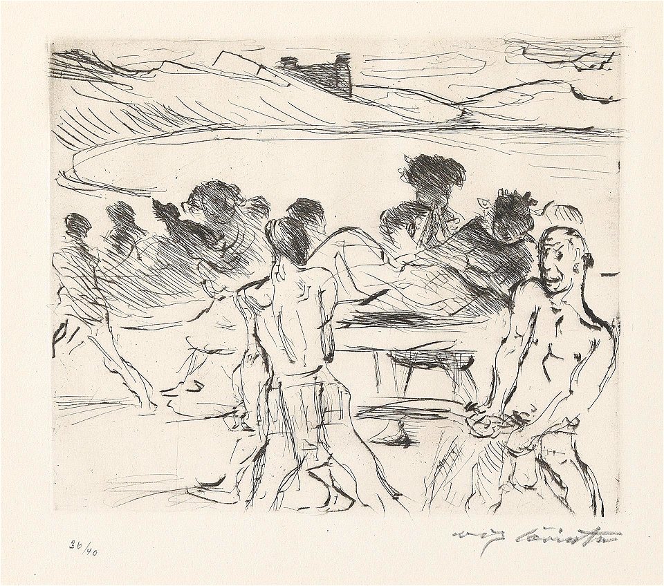 Lovis Corinth Gastmahl des Trimalchio 02