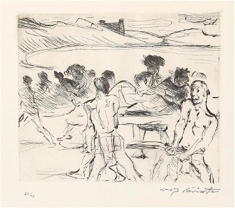 Lovis Corinth Gastmahl des Trimalchio 02