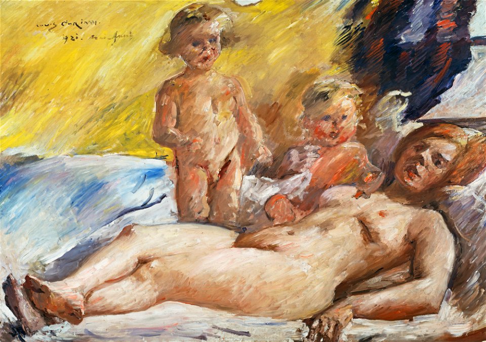 Lovis Corinth - Akt mit Putten - G 12448 - Lenbachhaus