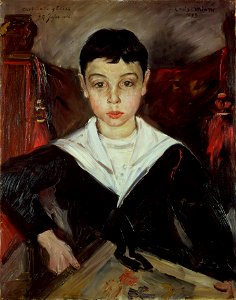 Lovis Corinth - Porträt Carl Ludwig Elias (1899)