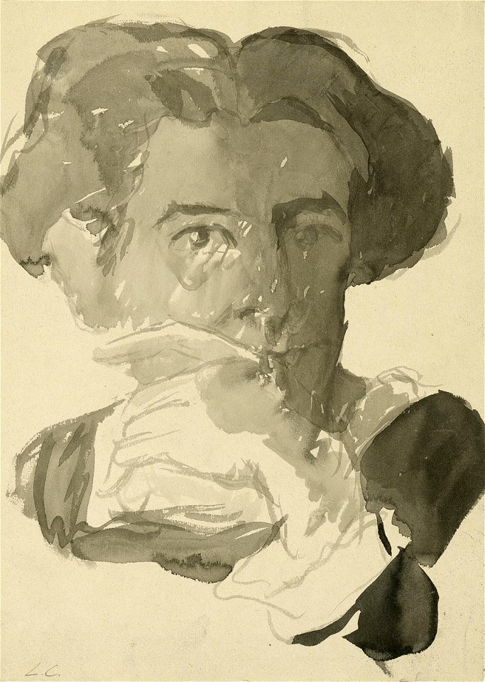 Lovis Corinth Weibliches Portrait