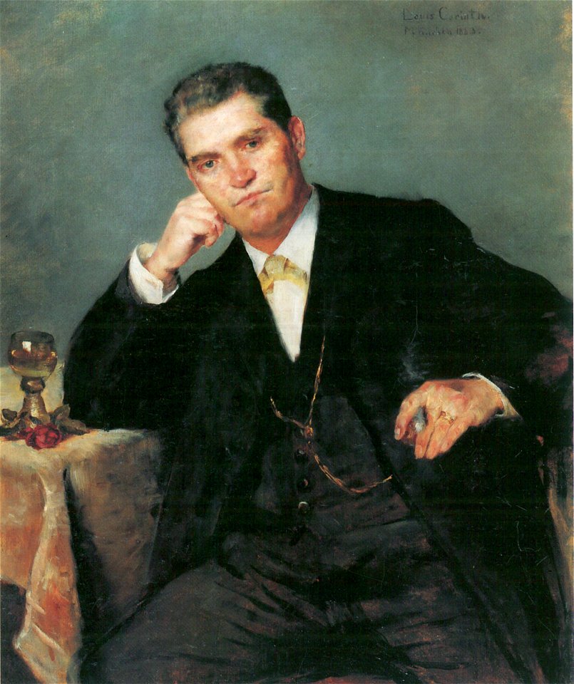 Lovis Corinth Porträt des Vaters 1883