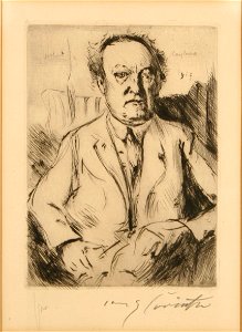 Lovis Corinth-Gerhart Hauptmann, 1917