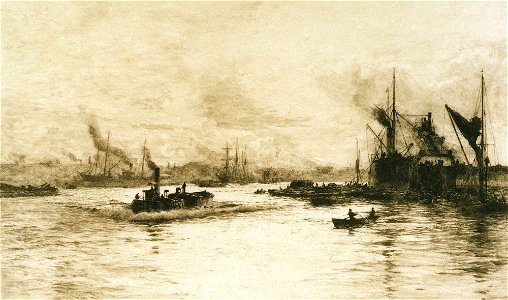 Lower Pool, circa 1905 RMG PW2170