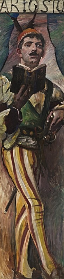 Lovis Corinth - Wandschmuck der Villa Katzenellenbogen (Ariosto). Gemäldezyklus von insgesamt 11 Bildern - BG-M 2302-80-3-6 - Berlinische Galerie