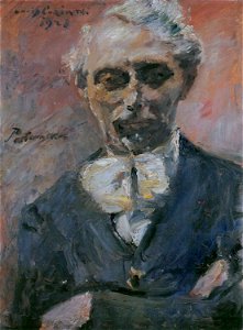 Lovis Corinth Bildnis des Malers Leonid Pasternak 1923