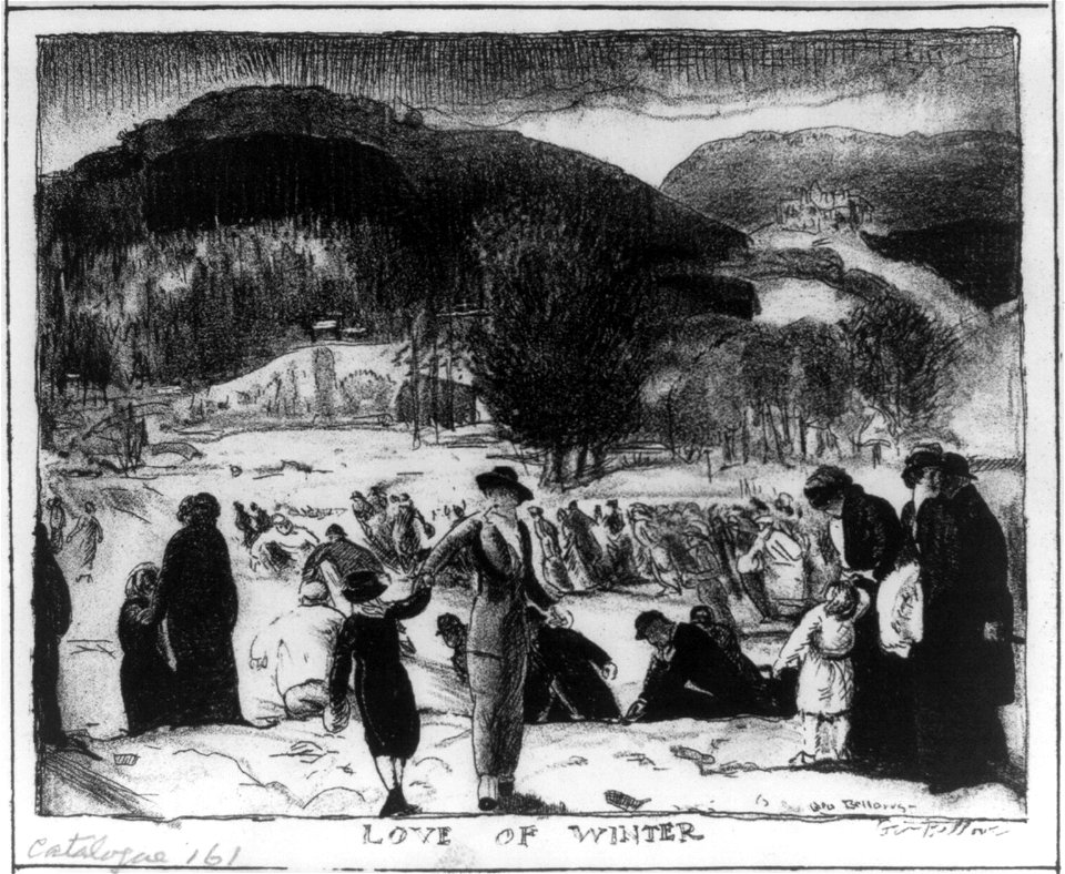Love of winter - Geo. Bellows. LCCN98504061