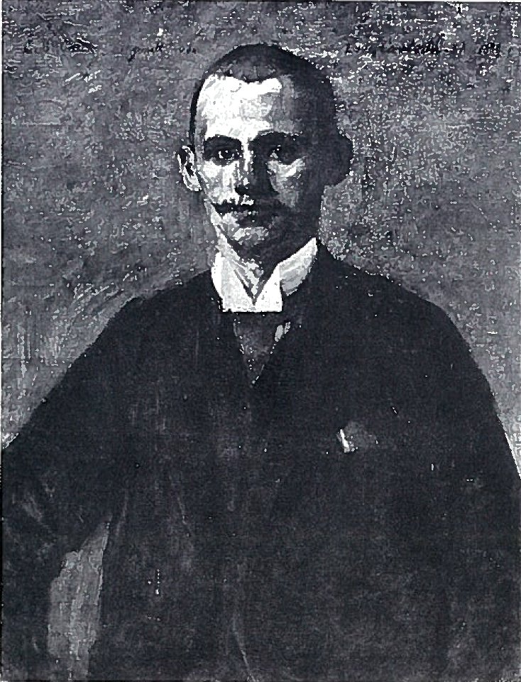 Lovis Corinth BC 69 Porträt C Becker sw