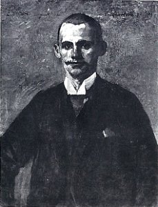 Lovis Corinth BC 69 Porträt C Becker sw