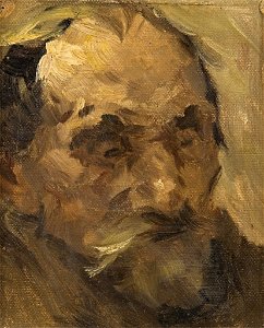Lovis Corinth - Bärtiger Männerkopf - BG-M-SG 5686-92 - Berlinische Galerie