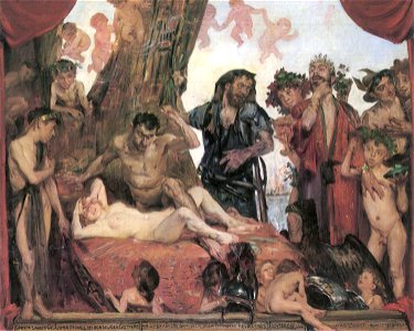 Lovis Corinth Das homerische Gelächter 1909