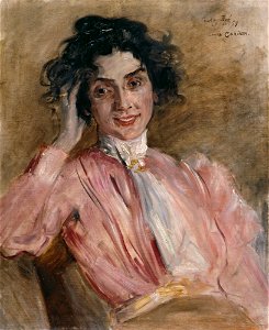 Lovis Corinth - Die Schauspielerin Centa Bré - G 906 - Lenbachhaus