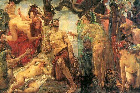 Lovis Corinth Versuchung des heiligen Antonius 1908