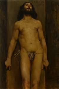 Lovis Corinth BC 45 Männlicher Akt