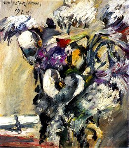 Lovis Corinth Chrysanthemen und Kalla 1920