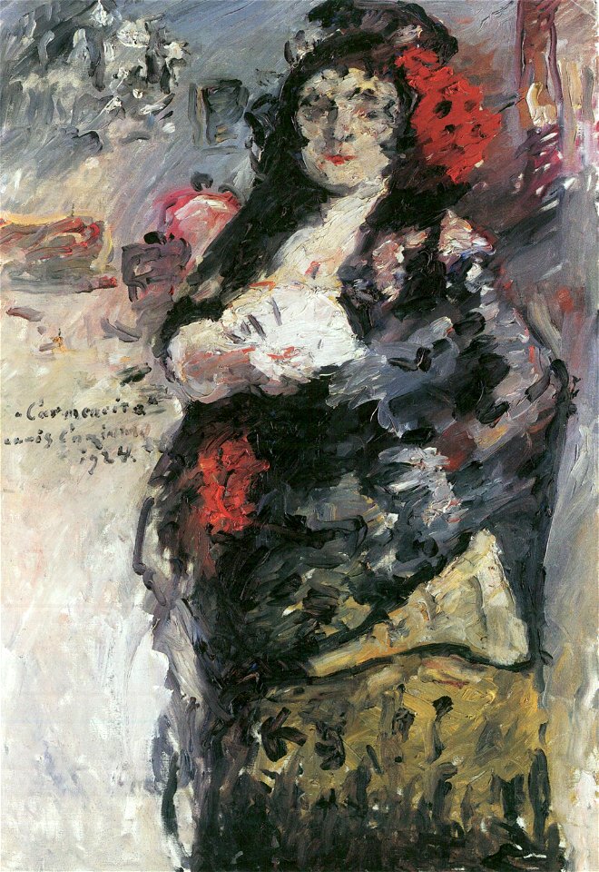 Lovis Corinth Carmencita 1924
