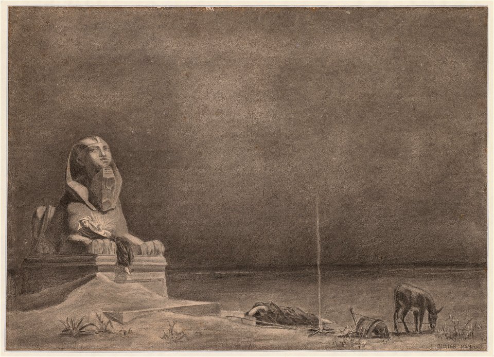 Luc-Olivier Merson (French, 1846-1920) - Rest on the Flight to Egypt - 2018.74 - Cleveland Museum of Art