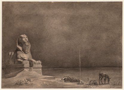 Luc-Olivier Merson (French, 1846-1920) - Rest on the Flight to Egypt - 2018.74 - Cleveland Museum of Art
