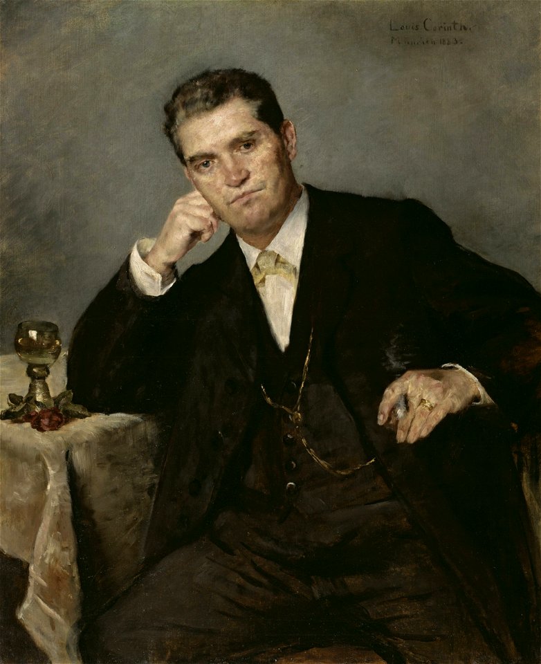 Lovis Corinth - Franz Heinrich Corinth, der Vater des Künstlers - G 2275 - Lenbachhaus