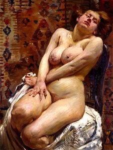 Lovis Corinth - Nana, Female Nude - 879-1983 - Saint Louis Art Museum