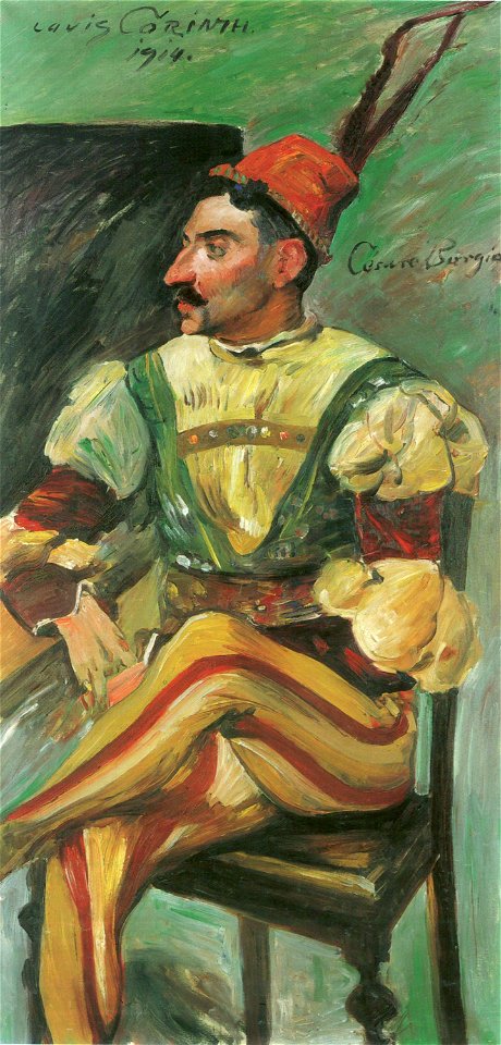 Lovis Corinth Cesare Borgia (Arthur Kraft) 1914