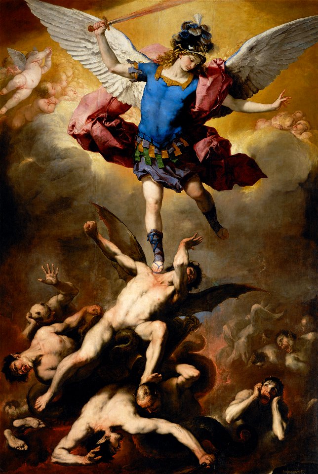 Luca Giordano - The Fall of the Rebel Angels - Google Art Project