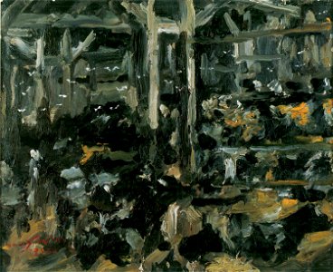 Lovis Corinth Kuhstall 1922