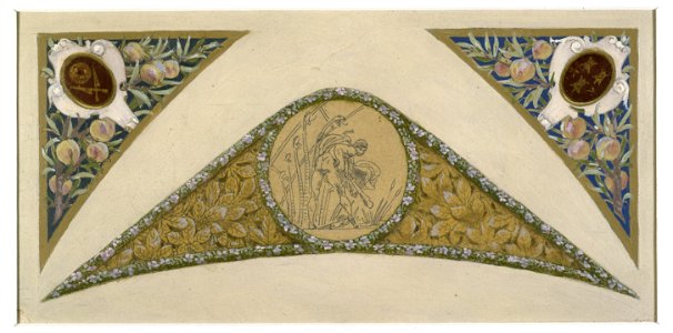 Luc-Olivier Merson - Esquisse pour l'escalier des Fêtes de l'Hôtel de Ville de Paris , Scorpion - PPP4151 - Musée des Beaux-Arts de la ville de Paris