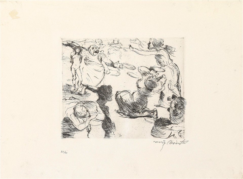 Lovis Corinth Gastmahl des Trimalchio 10 - Free Stock Illustrations ...