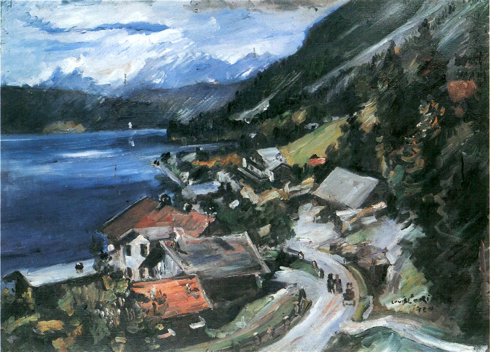 Lovis Corinth Walchensee Serpentine 1920 - Free Stock Illustrations ...