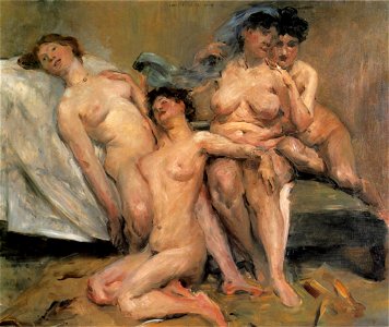 Lovis Corinth Frauengruppe 1904