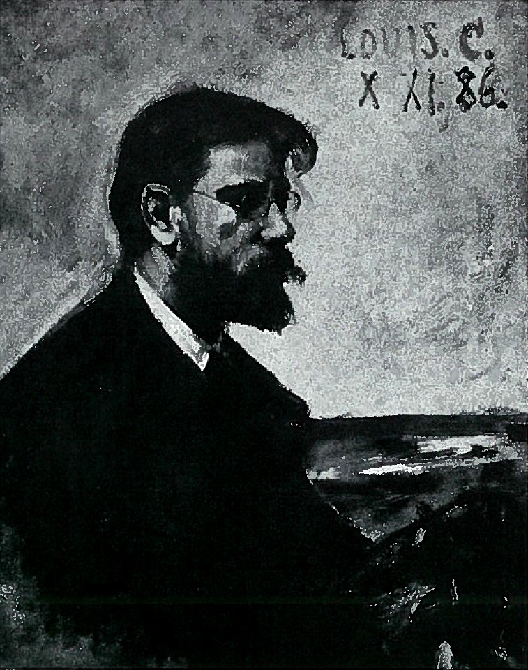 Lovis Corinth BC 37 Heinrich Fricke sw