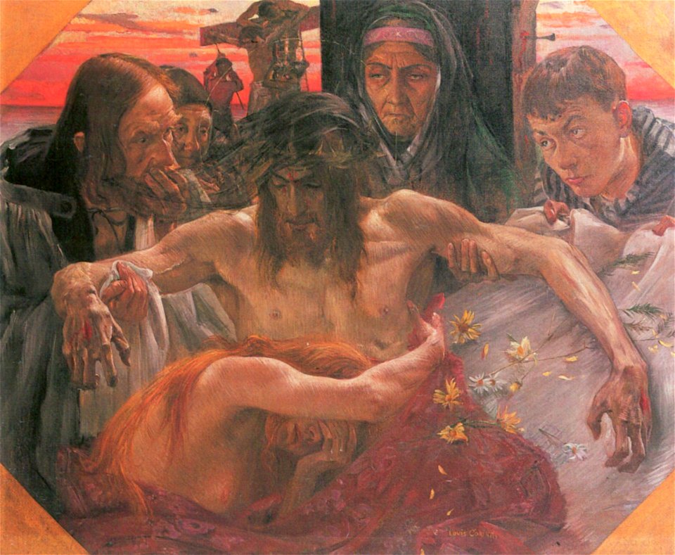 Lovis Corinth Kreuzabnahme 1895