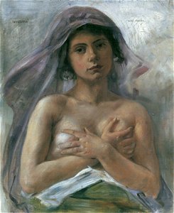 Lovis Corinth Innocentia 1890. Free illustration for personal and commercial use.