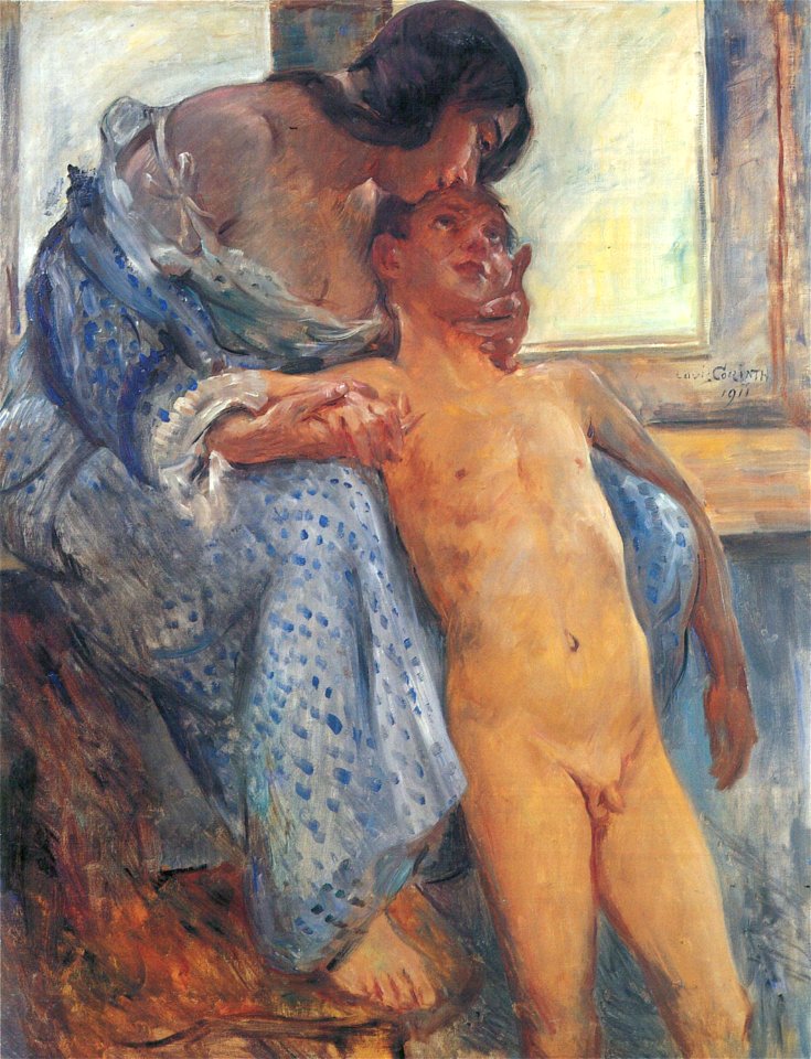 Lovis Corinth Mutterliebe 1911