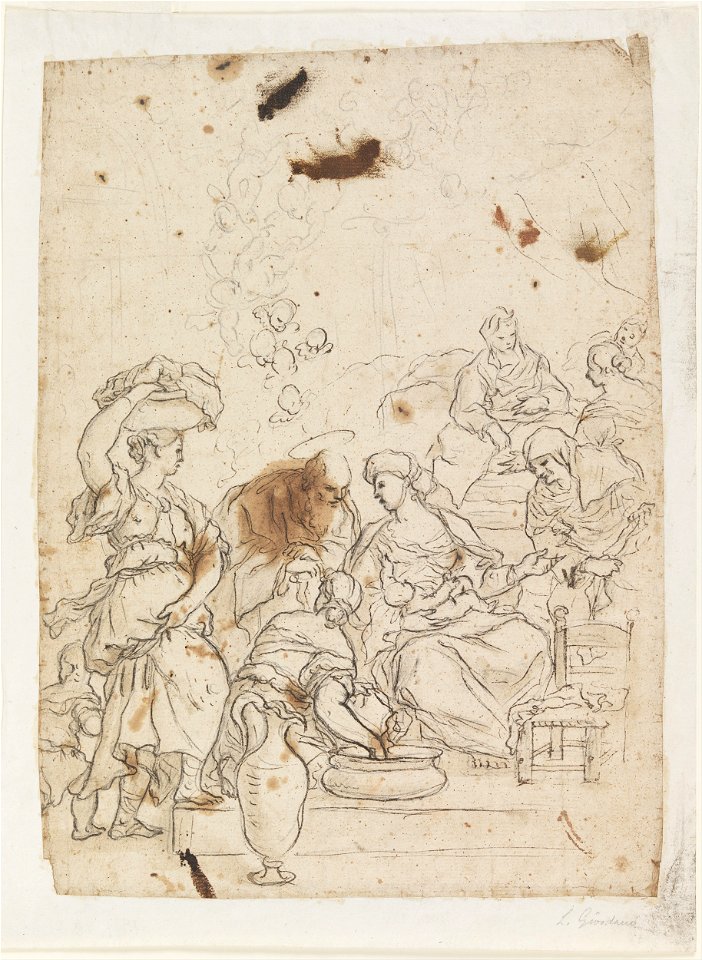 Luca Giordano - Birth of the Virgin - Google Art Project