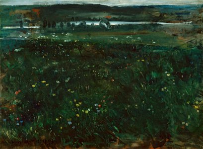 Lovis Corinth - Bei Unterschäftlarn an der Isar - G 12670 - Lenbachhaus