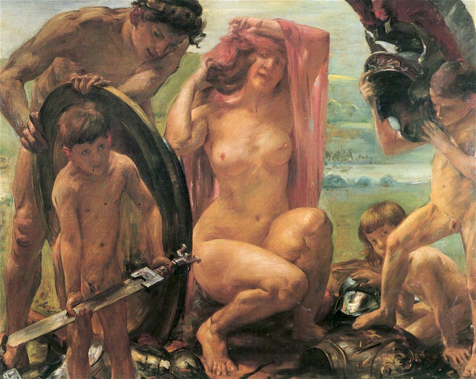 Lovis Corinth Die Waffen des Mars 1910