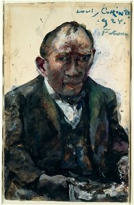 Lovis Corinth Selbstbildnis 1924