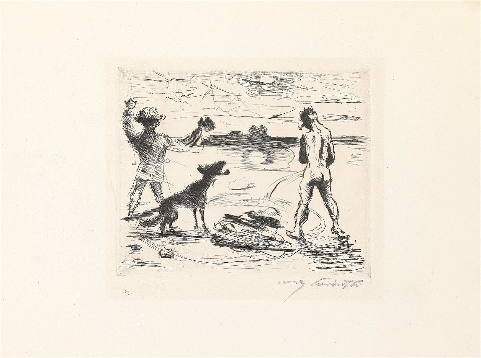 Lovis Corinth Gastmahl des Trimalchio 13