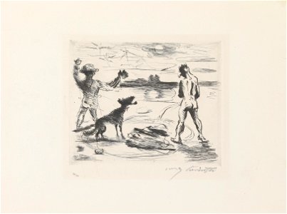 Lovis Corinth Gastmahl des Trimalchio 13