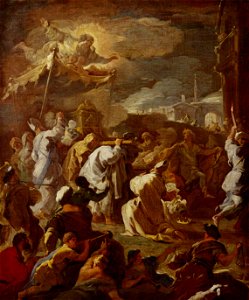 Luca Giordano - Überführung der Bundeslade durch David - GG 6208 - Kunsthistorisches Museum