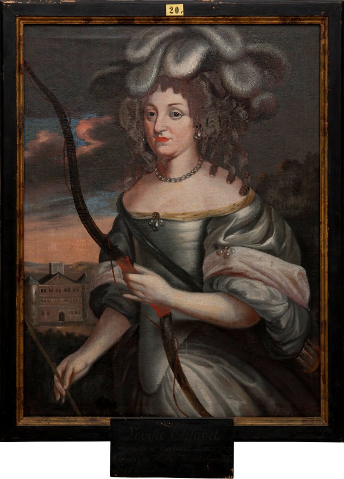 Lovisa Elisabet, 1646-90 - Nationalmuseum - 14689