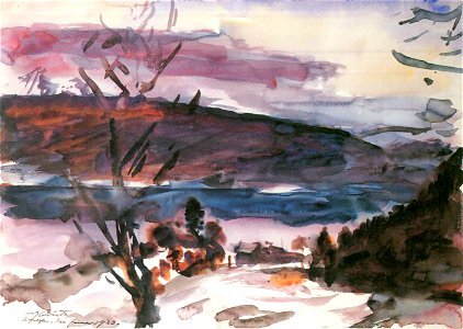 Lovis Corinth Walchenberg 1923
